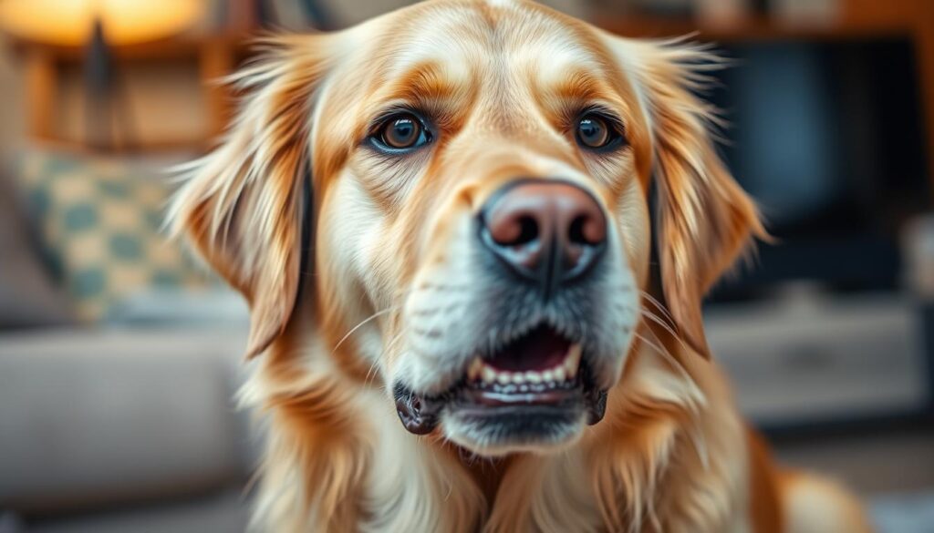 dog grunting sound
