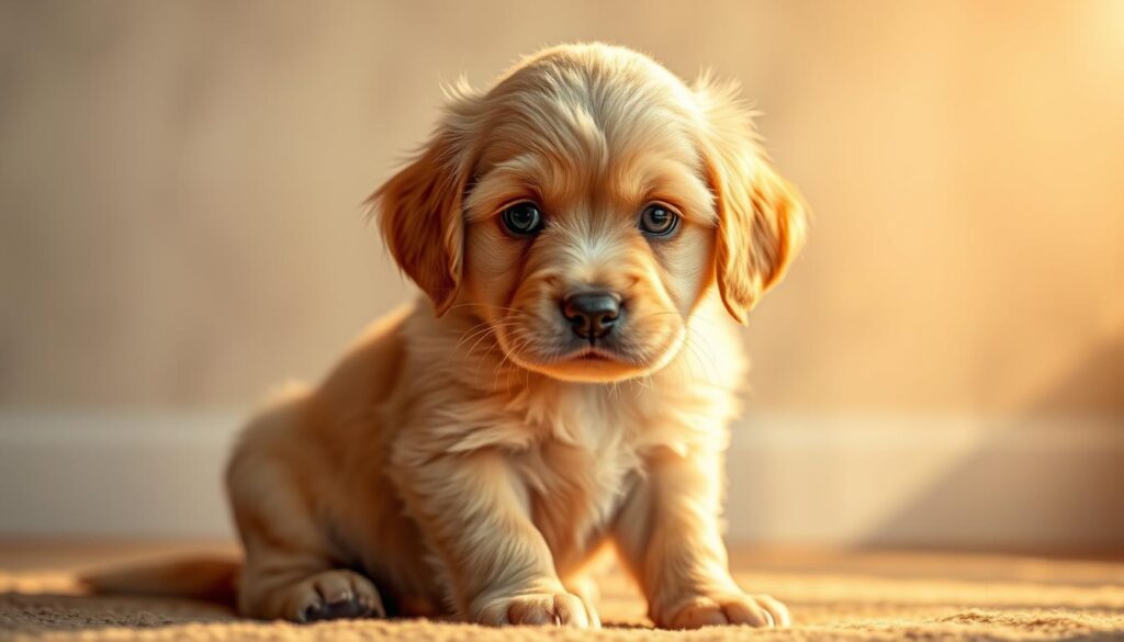 english cream golden retriever puppy