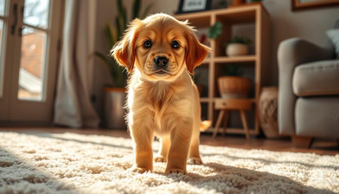 mini golden retriever
